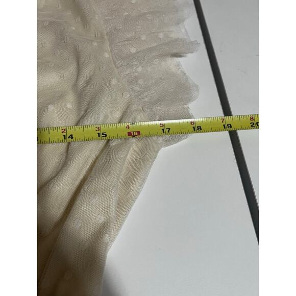 Ivory Lace Maxi Dress by Blush NWT-Romantic Boho Chic-Womens Size Small - Picture 7 of 7